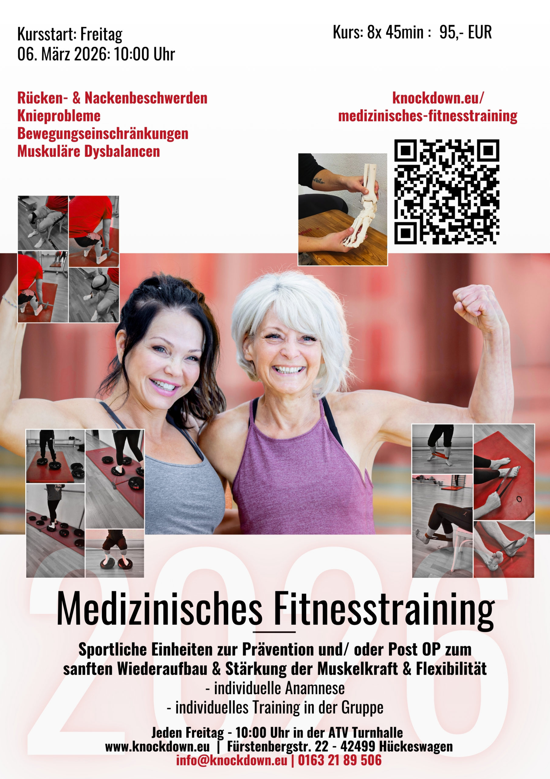 Medizinisches Fitnesstraining – Gruppe